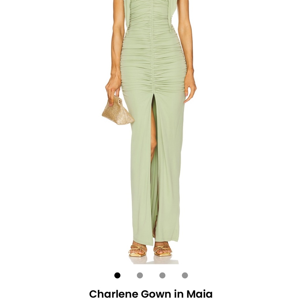 Charlene Gown in Maia - Green